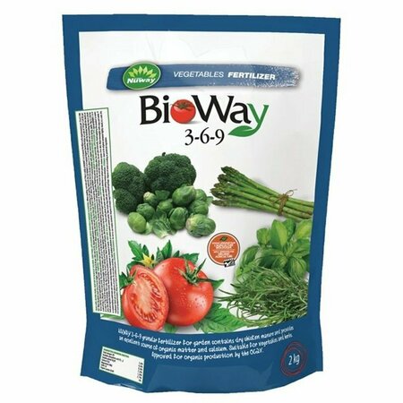 MARQUES NUWAY BRANDS Nuway Plant Food, 2 kg, 3-6-9 N-P-K Ratio N3-6-9X2